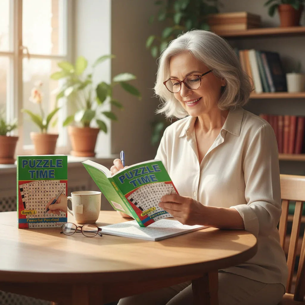 Squiggle A4 Puzzle Time Puzzle Activity Book - 136 Pages - Assorted Designs - Why Not Shop