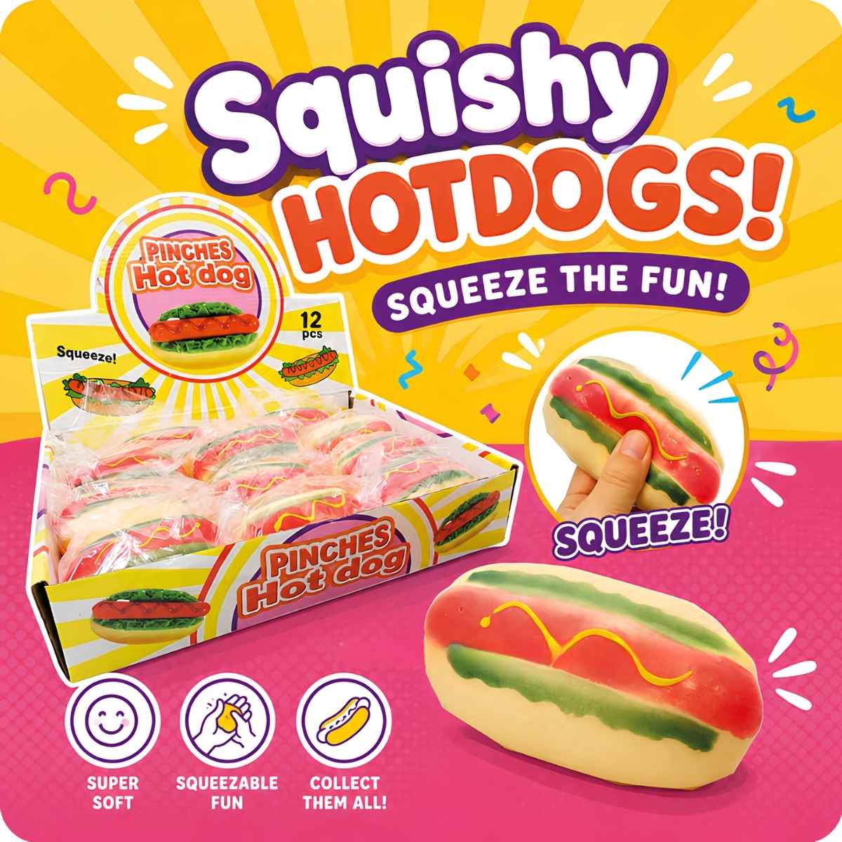 Squishy Hotdogs