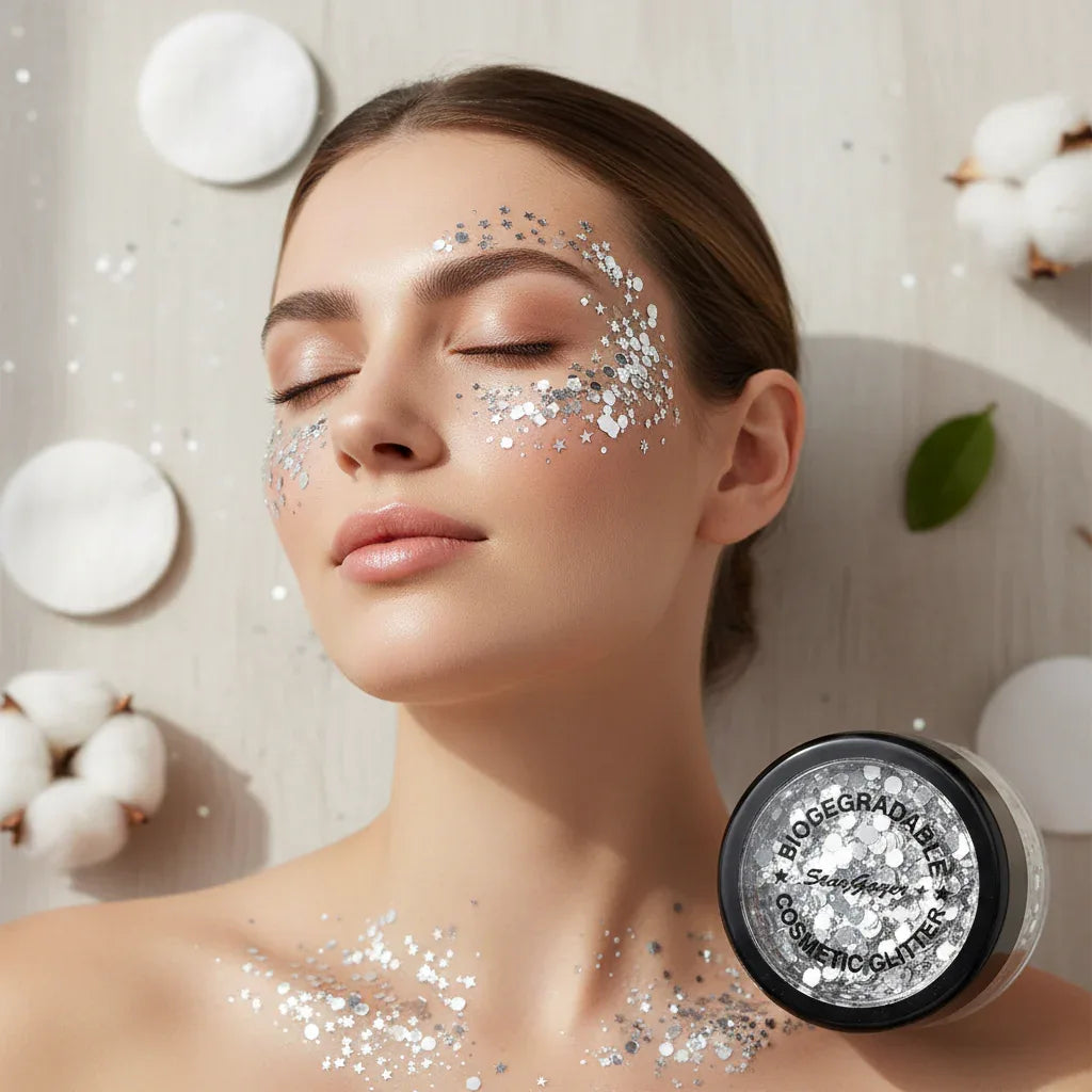 Stargazer Biodegradable Silver Chunky Glitter - Why Not Shop