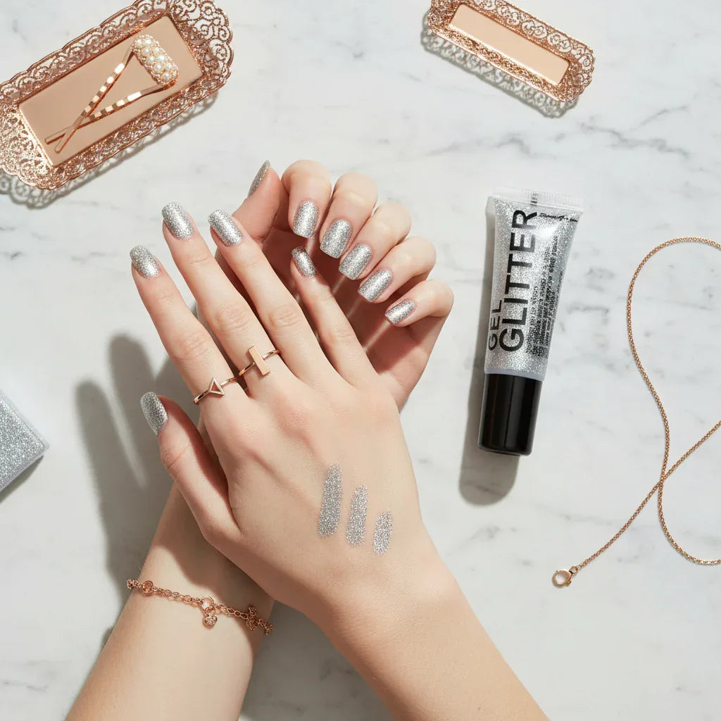 Stargazer Gel Glitter Silver 10ml - Why Not Shop