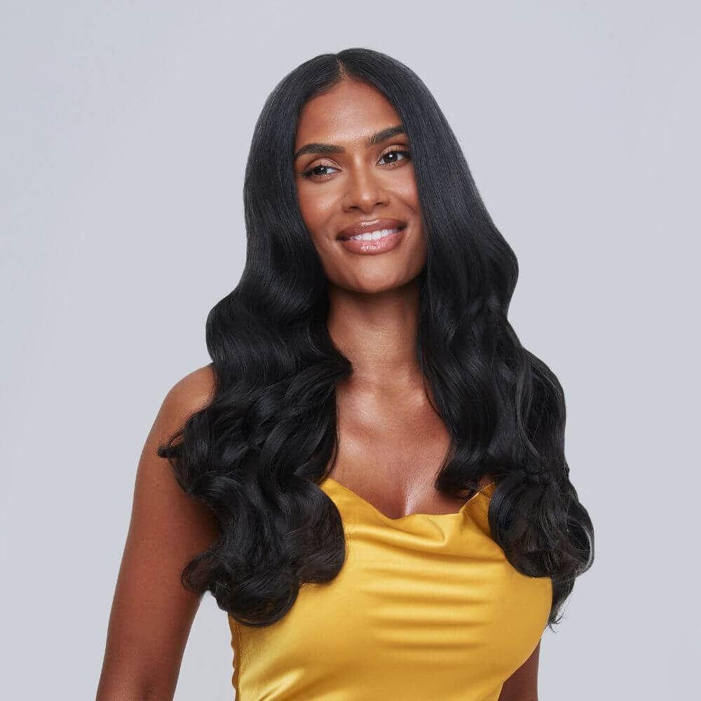 Stranded 20" One Piece Curly Clip-in Hair Extensions | Why Not Shop