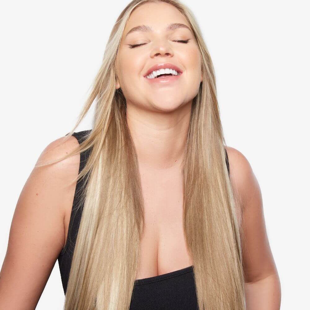 20" One Piece Straight Synthetic Heat Resistant Clip-In Hair Extensions #2 Nigella | Merthyr Tydfil | Why Not Shop Online