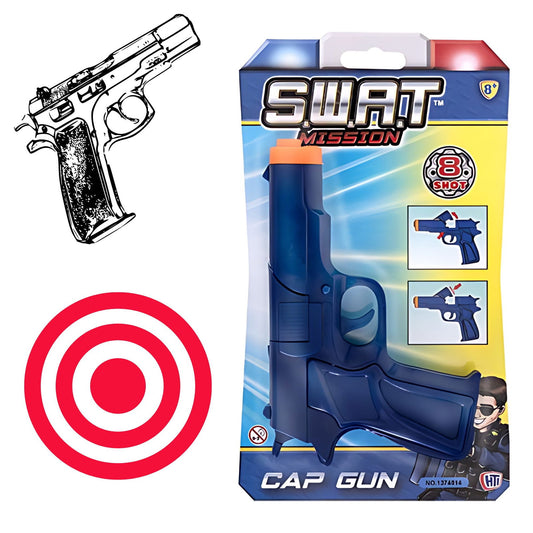 Swat Mission 8 Shot Cap Revolver Gun | Merthyr Tydfil | Why Not Shop Online