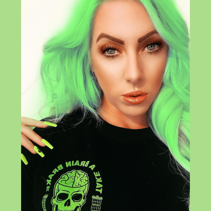 Crazy Color Semi Permanent Hair Dye - Toxic UV Green Number 79 100ml | Merthyr Tydfil | Why Not Shop Online