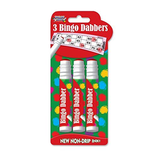 Tallon Non-Drip Ink Bingo Dabbers 3 Pack Assorted Colours | Why Not Shop