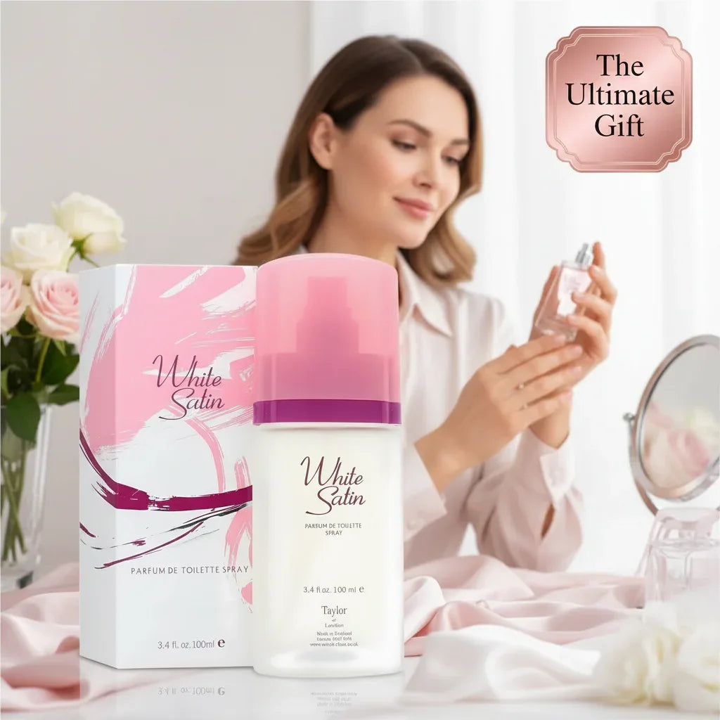 Taylor of London White Satin Eau de Toilette Spray - 100ml - Why Not Shop