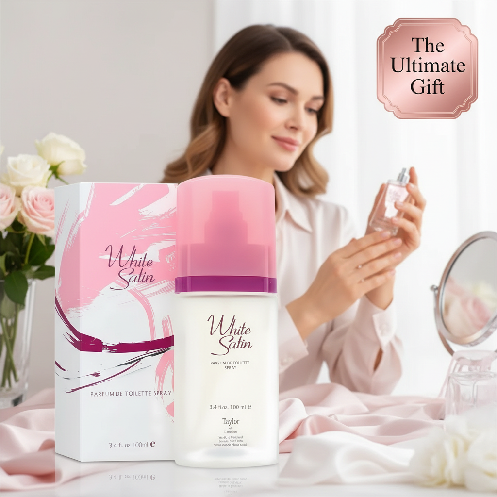 Taylor Of London White Satin Parfum De Toilette Spray 100ml | Merthyr Tydfil | Why Not Shop Online