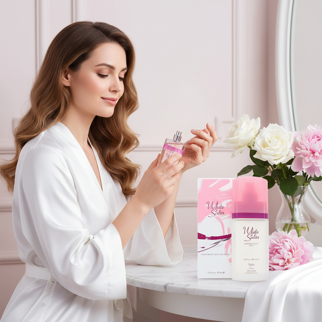 Taylor Of London White Satin Parfum De Toilette Spray 100ml | Merthyr Tydfil | Why Not Shop Online