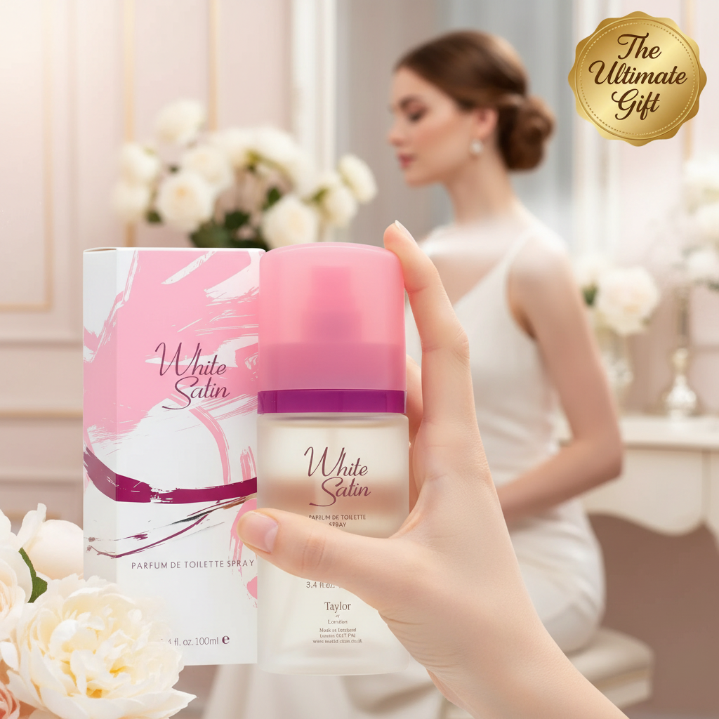 Taylor Of London White Satin Parfum De Toilette Spray 100ml | Merthyr Tydfil | Why Not Shop Online