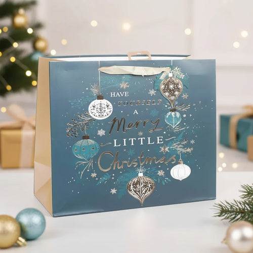 Tiger Feet Gift Bags Christmas Baubles Large Landscape - Why Not Shop