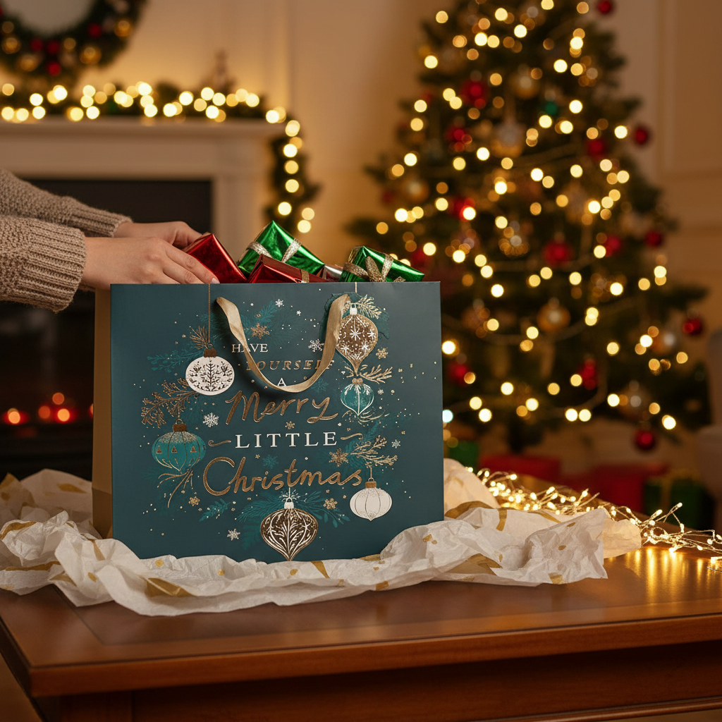 Tiger Feet Gift Bags Christmas Baubles Large Landscape | Merthyr Tydfil | Why Not Shop Online