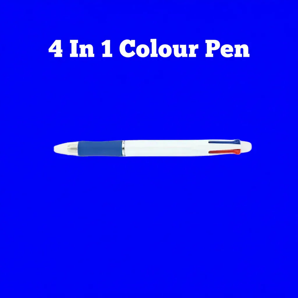 Tiger Stationery Ballpoint Pen 4 Colour - Why Not Shop