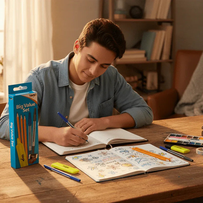 Tiger Stationery Writing Set 8pcs - Why Not Shop