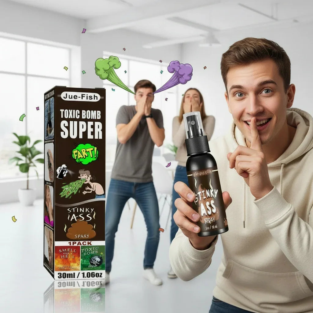 Toxic Bomb Stinky Ass Fart Spray - Why Not Shop