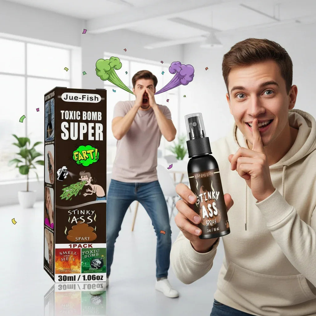 Toxic Bomb Stinky Ass Fart Spray - Why Not Shop