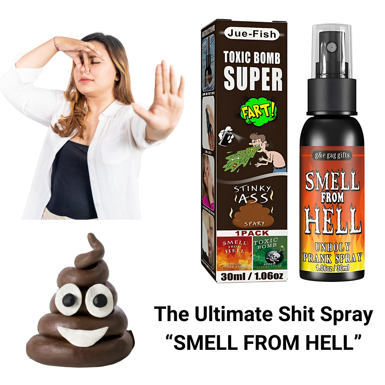 Toxic Bomb Stinky Ass Fart Spray | Why Not Shop