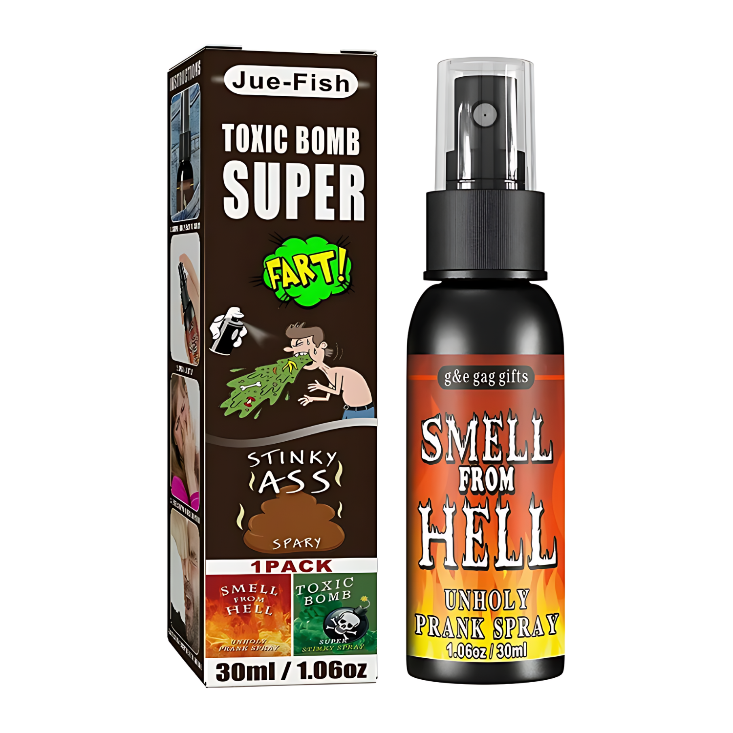 Toxic Bomb Stinky Ass Fart Spray | Why Not Shop