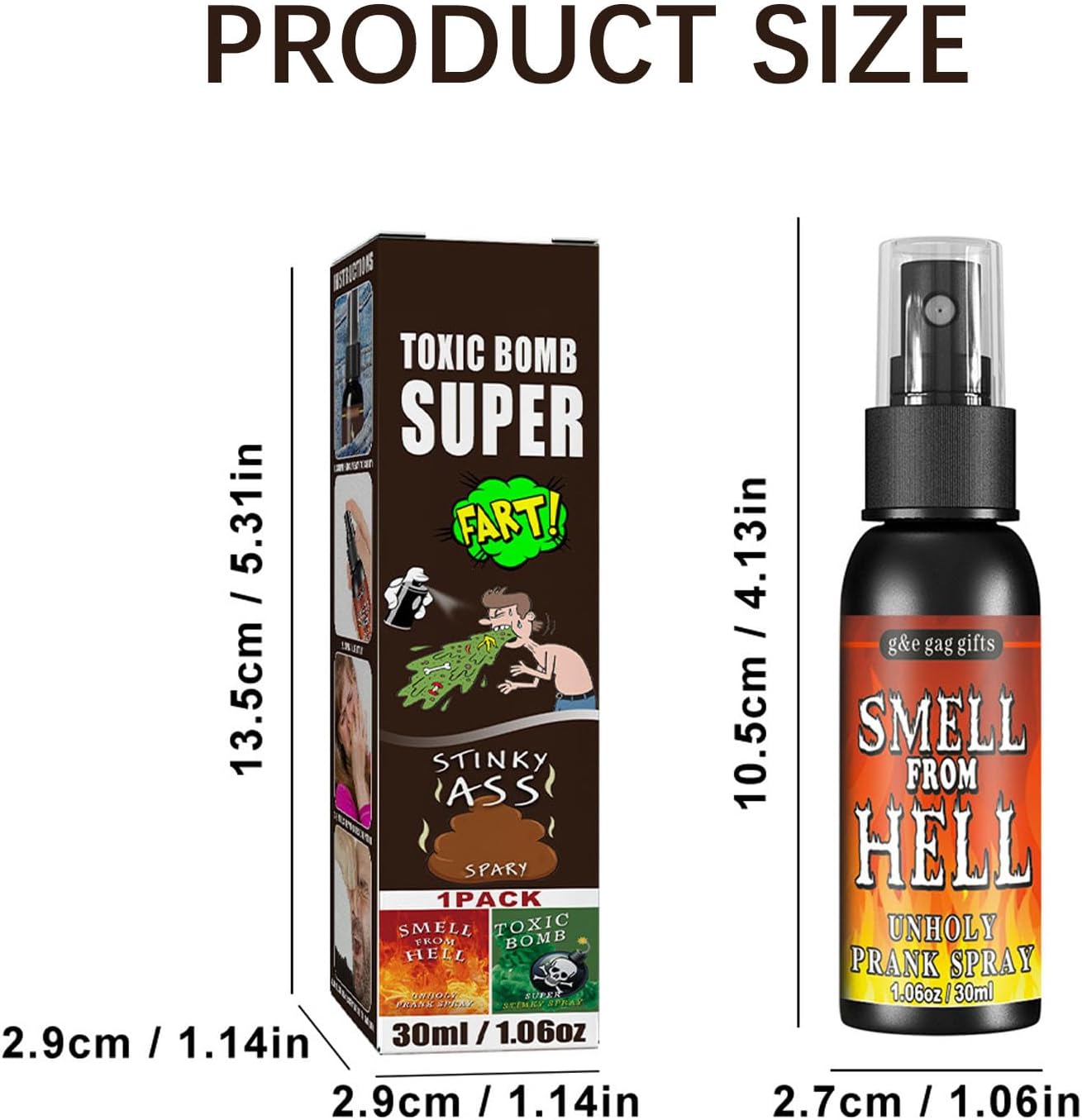 Toxic Bomb Stinky Ass Fart Spray | Why Not Shop