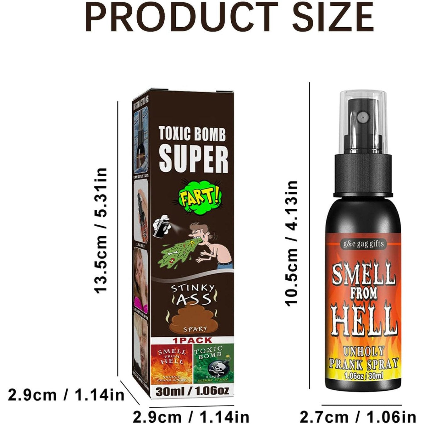 Toxic Bomb Stinky Ass Fart Spray | Why Not Shop