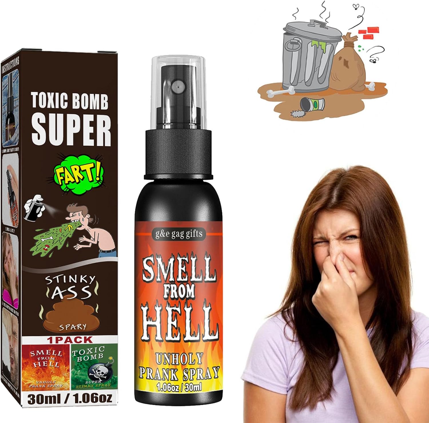 Toxic Bomb Stinky Ass Fart Spray | Why Not Shop