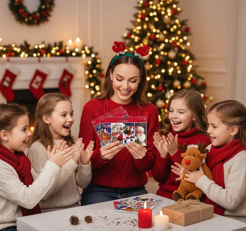 North Pole Christmas Money Wallets - Festive Pack of 4 - Why Not Shop