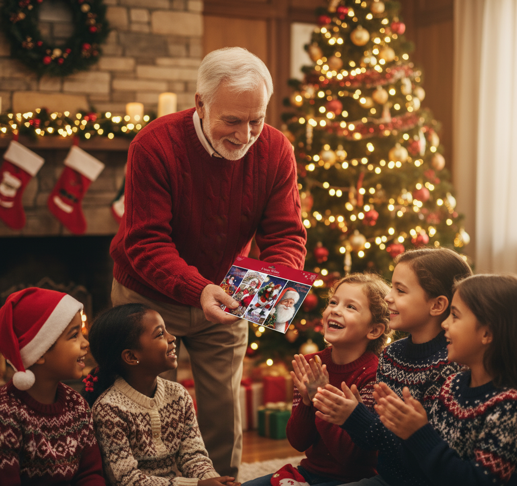 Traditional Christmas Money Wallets Pack of 4 | Merthyr Tydfil | Why Not Shop Online