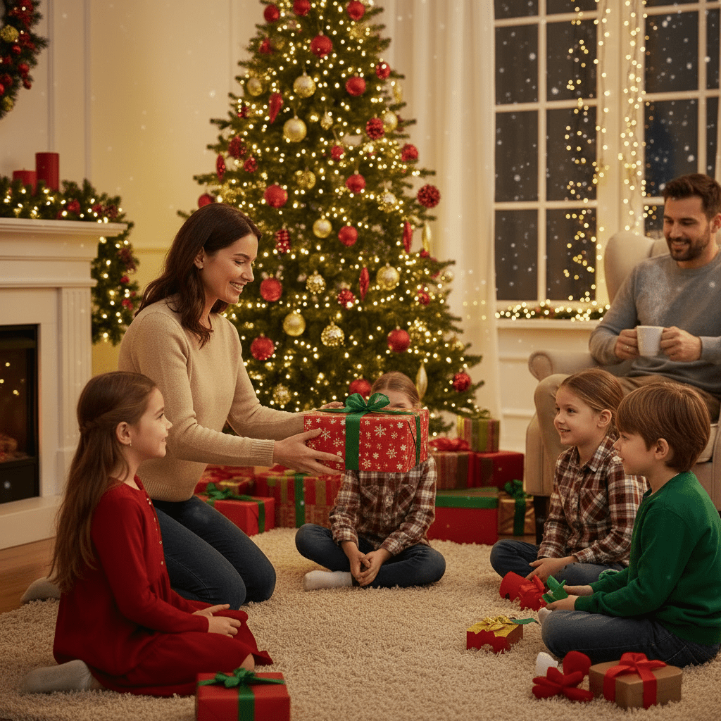 Traditional Santa Woven Jumbo Gift Bags | Merthyr Tydfil | Why Not Shop Online