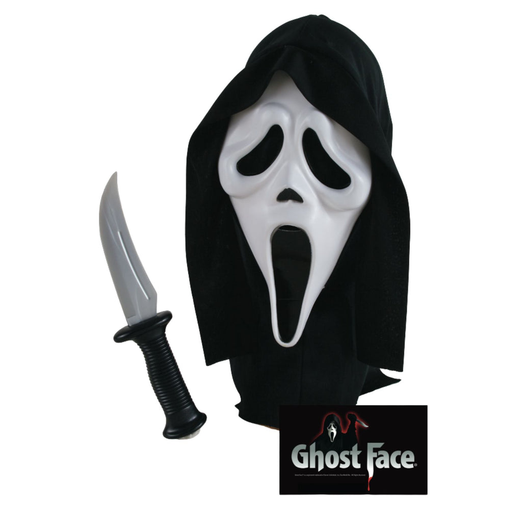 Ghost Face Mask & Knife Set