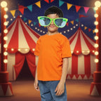 Giant Plastic Clown Glasses Assorted Colours - Why Not Shop
