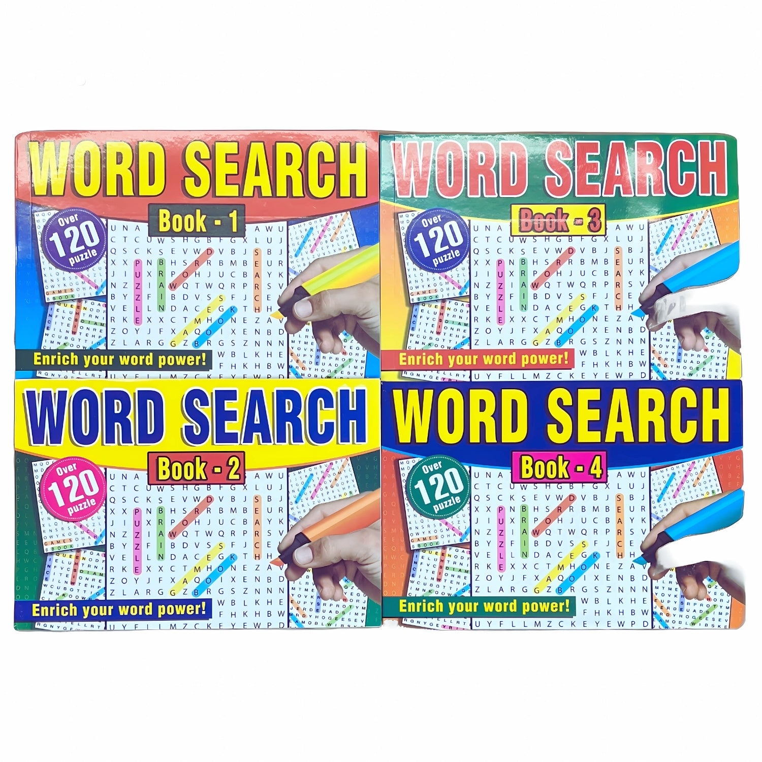 Word Search Books Over 140 Puzzles | Merthyr Tydfil | Why Not Shop Online