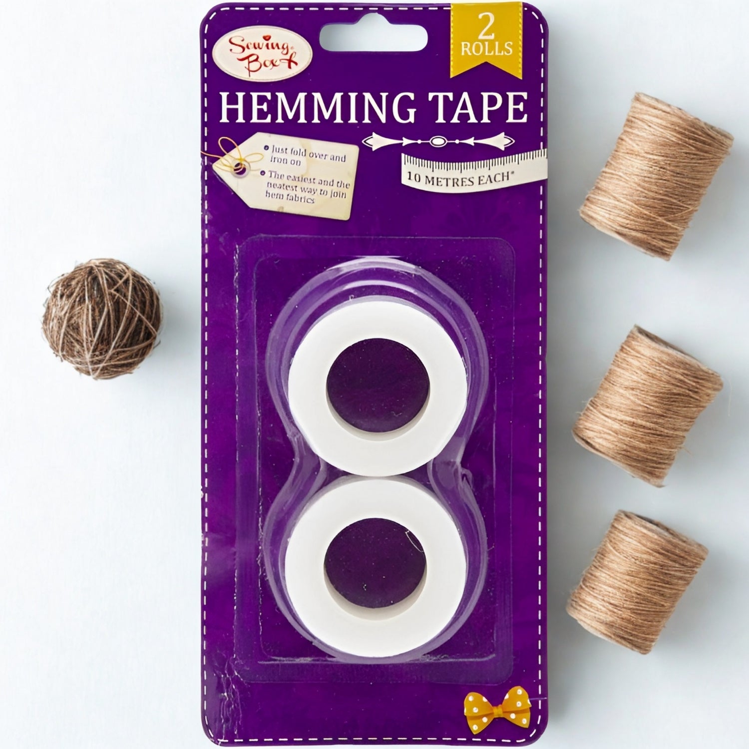 Hemming Web Tape 10 Meter Roll Twin Pack | Merthyr Tydfil | Why Not Shop Online