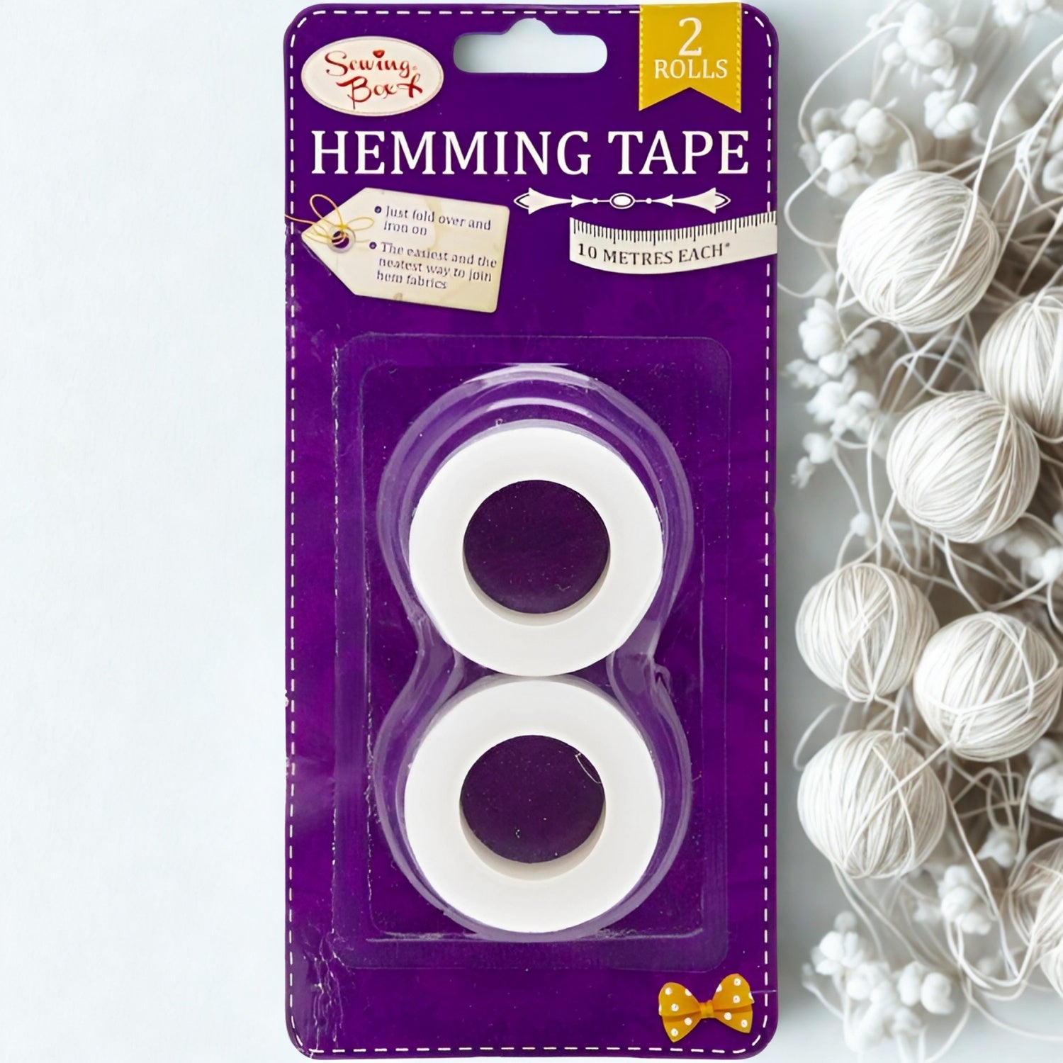 Hemming Web Tape 10 Meter Roll Twin Pack | Merthyr Tydfil | Why Not Shop Online