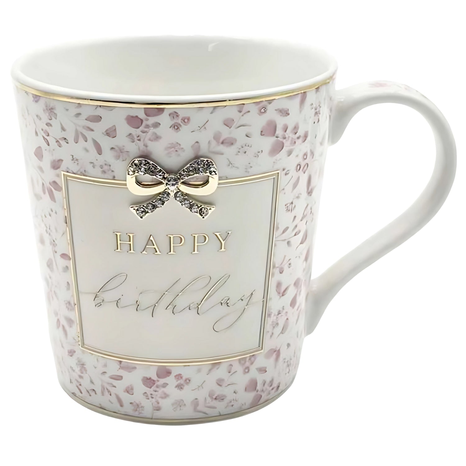 Madelaine Happy Birthday Boxed Gift Mug With Diamante Bow | Merthyr Tydfil | Why Not Shop Online