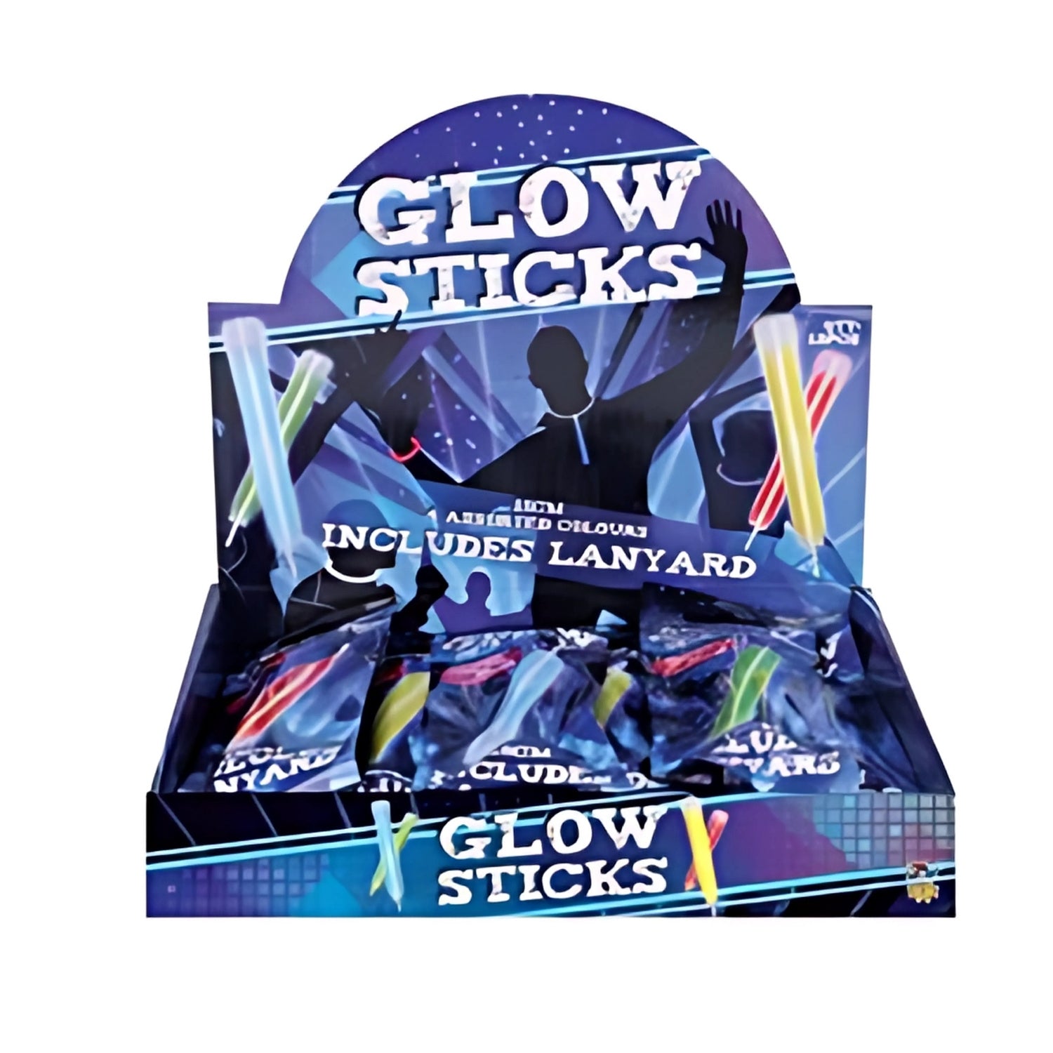Glow Sticks With Lanyards 15cm Assorted Colours | Merthyr Tydfil | Why Not Shop Online