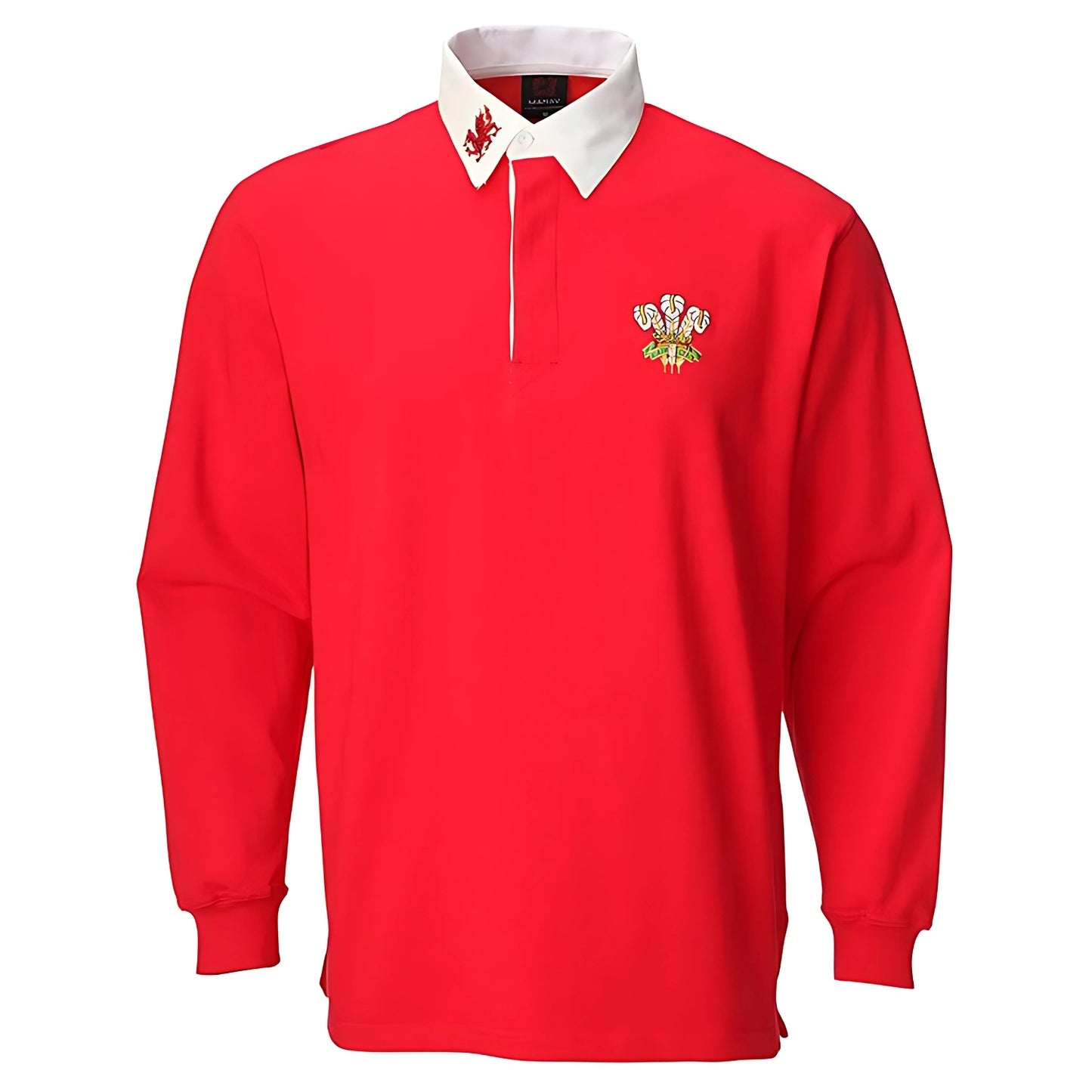 Kids' Traditional Long Sleeve Welsh Red Rugby Shirts Age 6-12 Months | Merthyr Tydfil | Why Not Shop Online