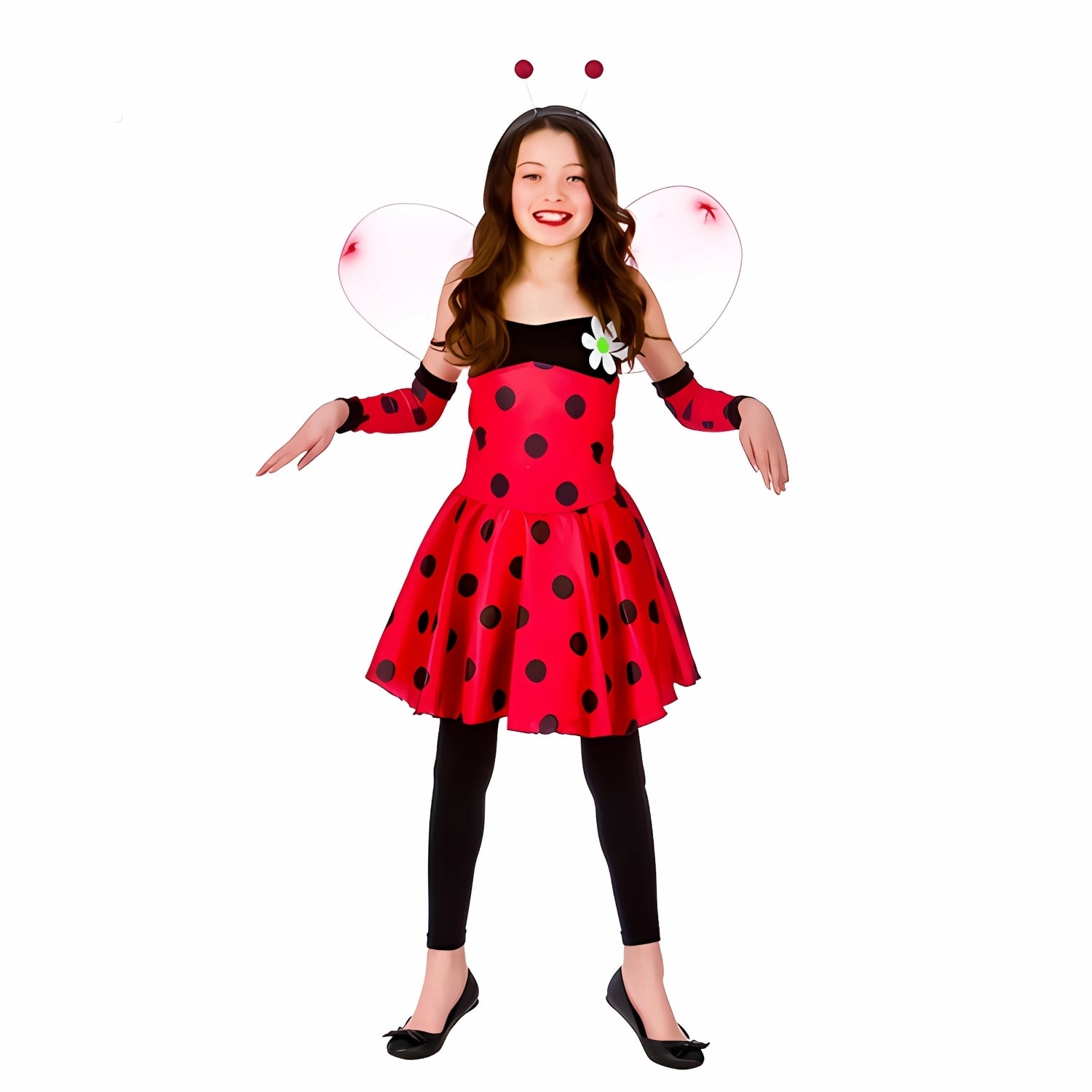 Girls Ladybug Fancy Dress Costume Large Age 8-10 Years | Merthyr Tydfil | Why Not Shop Online