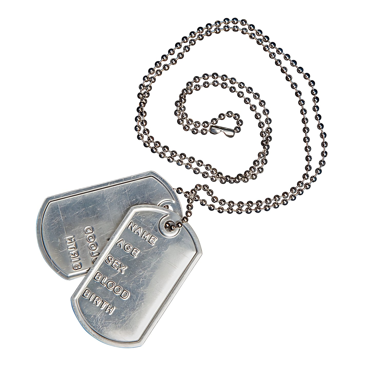 Army I.D Dog Tags Silver | Merthyr Tydfil | Why Not Shop Online