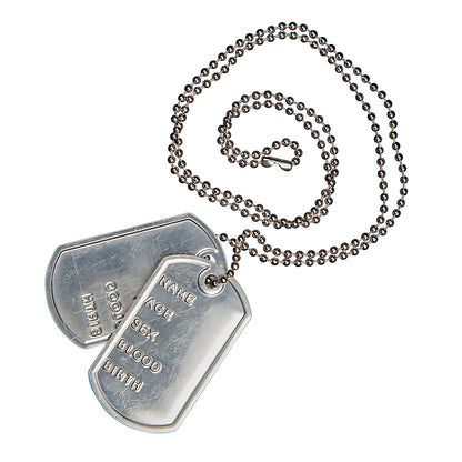 Army I.D Dog Tags Silver | Merthyr Tydfil | Why Not Shop Online