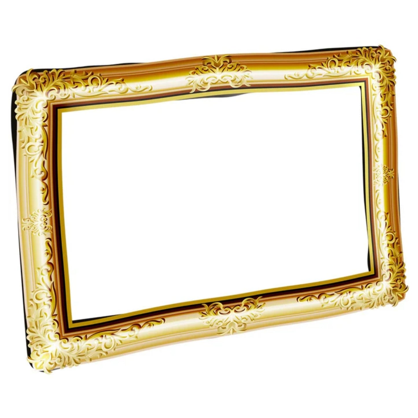 Inflatable Picture Photo Frame, Gold PVC 70cm/28in | Merthyr Tydfil | Why Not Shop Online