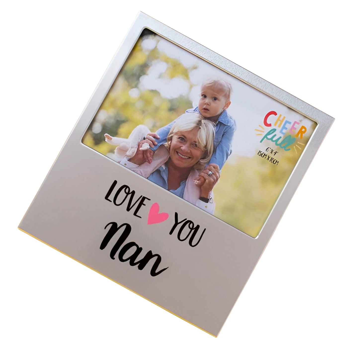 Love You Nan Aluminium Photo Frame 6x4 Inches | Merthyr Tydfil | Why Not Shop Online