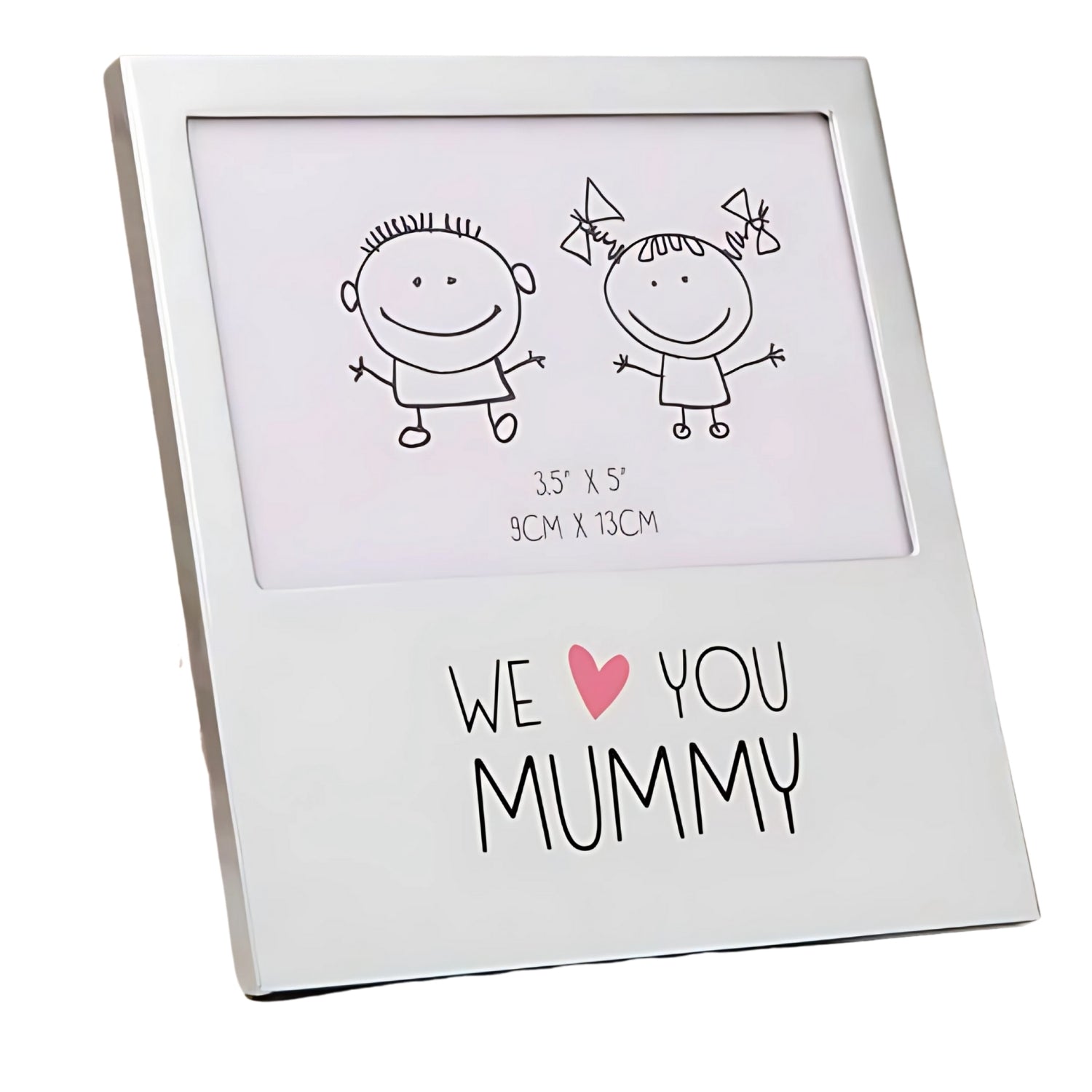 We Love You Mummy Aluminium Photo Frame 5x3.5 Inches | Merthyr Tydfil | Why Not Shop Online