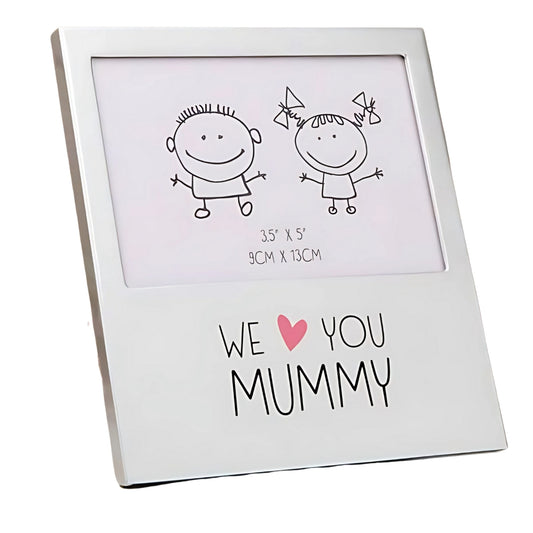 We Love You Mummy Aluminium Photo Frame 5x3.5 Inches | Merthyr Tydfil | Why Not Shop Online