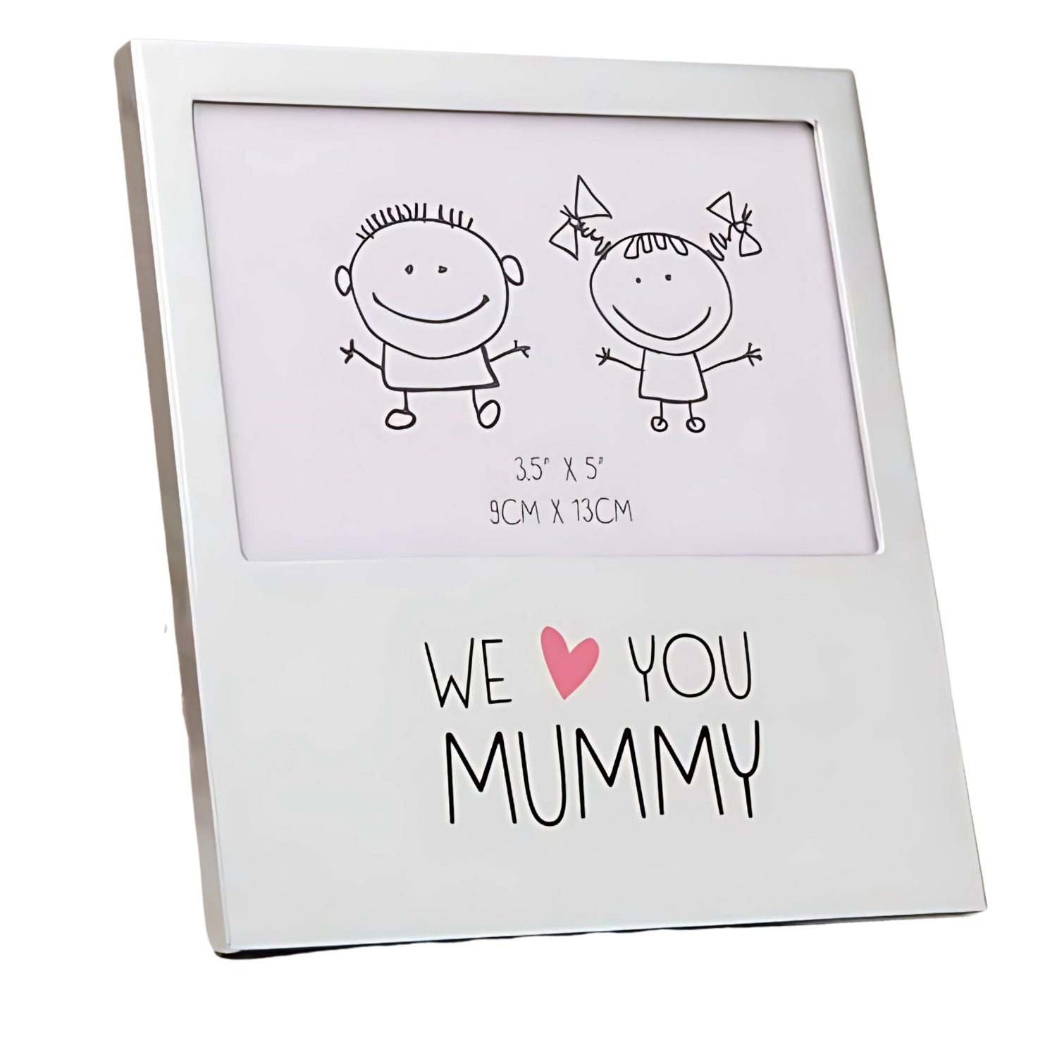 We Love You Mummy Aluminium Photo Frame 5x3.5 Inches | Merthyr Tydfil | Why Not Shop Online