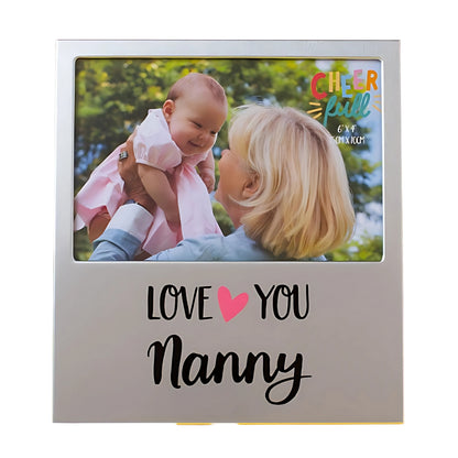 Love You Nanny Aluminium Photo Frame 6x4 Inches | Merthyr Tydfil | Why Not Shop Online