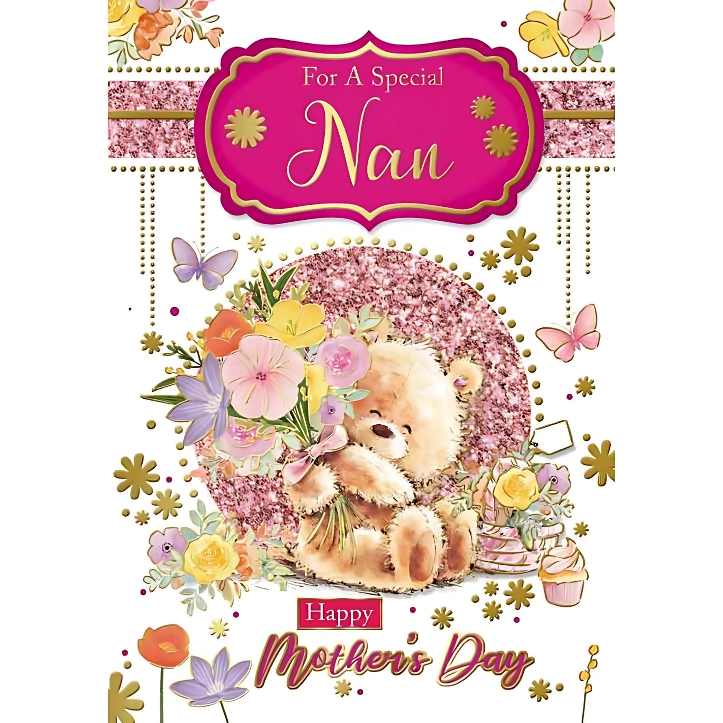 For A Special Nan Cute Mothers Day Card 137x195mm | Merthyr Tydfil | Why Not Shop Online