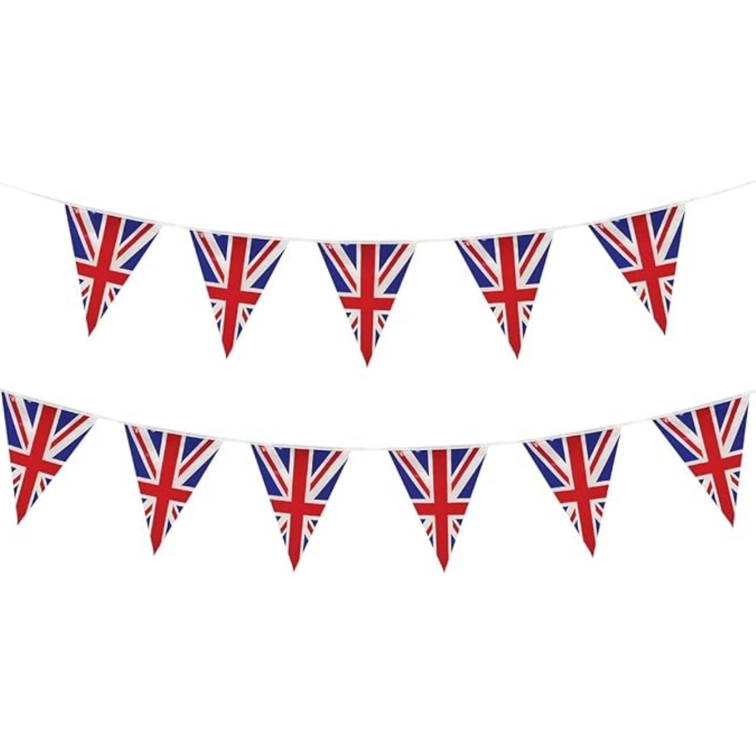 Union Jack Triangle Bunting - 11 Flags 31x20cm 4 Metres | Merthyr Tydfil | Why Not Shop Online