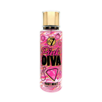 W7 Women's Body Mist Spray Pink Diva 250ml | Why Not Shop