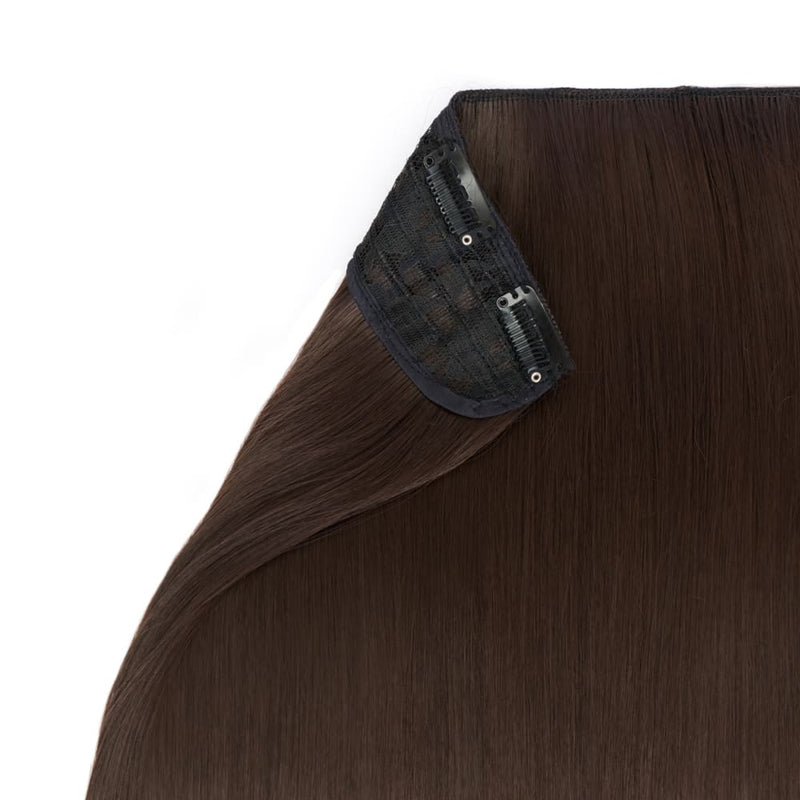 20" One Piece Straight Clip-In Hair Extension Colour #4