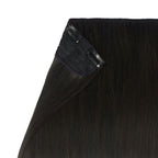 20" One Piece Straight Clip-In Hair Extension - Colour #1B Queen Of The Night