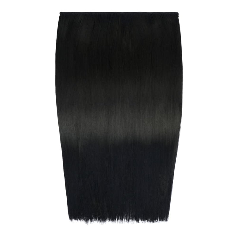 20" One Piece Straight Clip-In Hair Extension - Colour #1 Black Magic